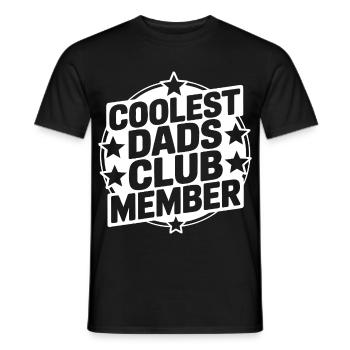 Super Papa Club - T-shirt homme - noir - Devant - AI Model Male 178 light (178cm)