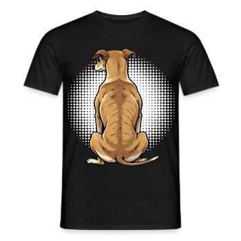 Whippet Windhund Whippets Windhundbesitzer - Männer T-Shirt - Schwarz - Vorne - AI Model Male 178 light (178cm)