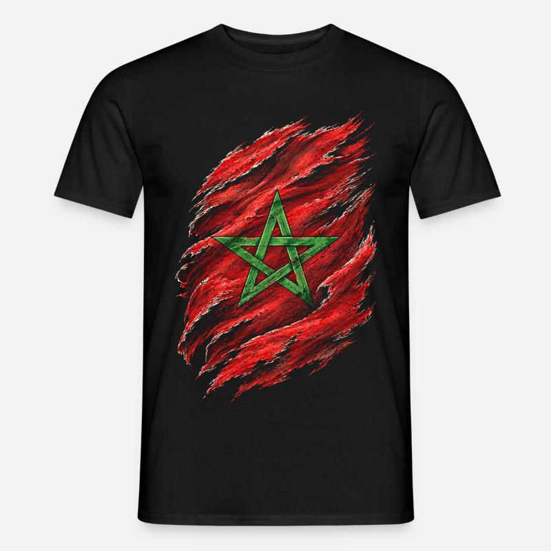 Moroccan Moroccan Moroccan - Men's T-Shirt - black