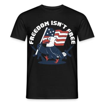 Veterans Day Für Republikaner - Männer T-Shirt - Schwarz - Vorne - AI Model Male 178 light (178cm)
