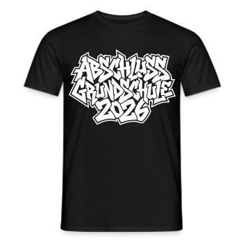 Elementary School Graduation 2026 Graffiti - Men's T-Shirt - black - Front - AI Model Male 178 light (178cm)