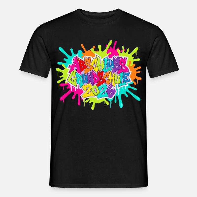 Grundschule Abschluss 2026 - Männer T-Shirt - Schwarz
