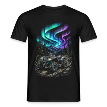 ATV Quad Biking Quad Quad Riders - Men's T-Shirt - black - Front - AI Model Male 178 light (178cm)