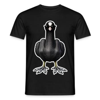 Karpfenfischerei-Unruhestifter - Männer T-Shirt - Schwarz - Vorne - AI Model Male 178 light (178cm)