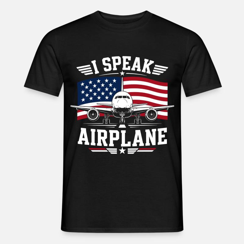 Flugzeug Wartung Techniker Luftfahrt - Männer T-Shirt - Schwarz