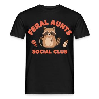 Gender Reveal Shower Team Girl Team Boy Feral - Men's T-Shirt - black - Front - AI Model Male 178 light (178cm)