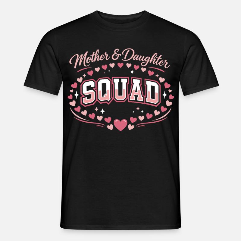 Mutter-Tochter-Trupp | Pink Komplizen Geschenk - Männer T-Shirt - Schwarz