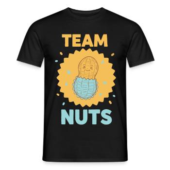 Geschlechterenthüllung Babyparty Team Junge Team Blaues Team - Männer T-Shirt - Schwarz - Vorne - AI Model Male 178 light (178cm)