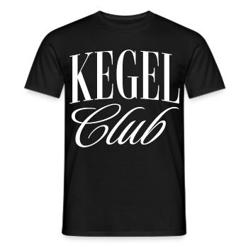 Kegel Club - Männer T-Shirt - Schwarz - Vorne - AI Model Male 178 light (178cm)