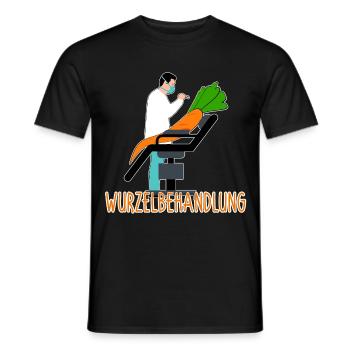 Lustiges Garten Wortspiel Pflanzen Humor Geschenk - Männer T-Shirt - Schwarz - Vorne - AI Model Male 178 light (178cm)