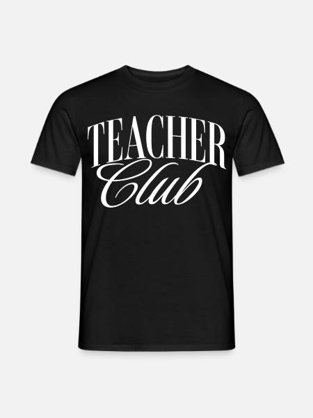 Teacher Club - Men's T-Shirt - black