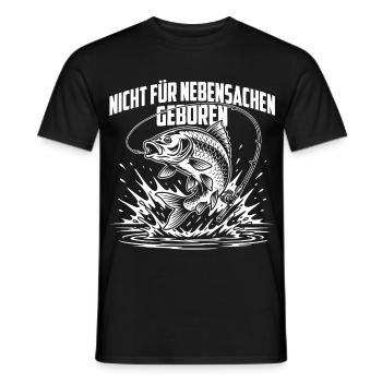 Angeln Spruch - Männer T-Shirt - Schwarz - Vorne - AI Model Male 178 light (178cm)