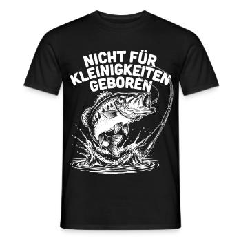 Raubfisch Angeln - Männer T-Shirt - Schwarz - Vorne - AI Model Male 178 light (178cm)