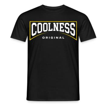 Coolness Original - Männer T-Shirt - Schwarz - Vorne - AI Model Male 178 light (178cm)