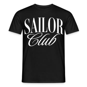 Sailor CLub - T-shirt homme - noir - Devant - AI Model Male 178 light (178cm)