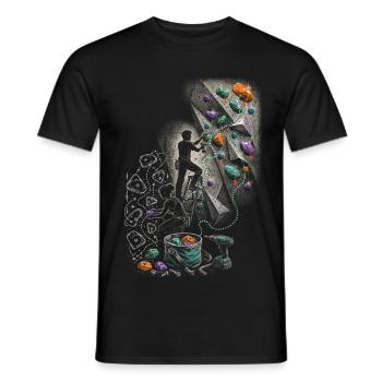 Routenbauer Routesetter Routenbau - Männer T-Shirt - Schwarz - Vorne - AI Model Male 178 light (178cm)