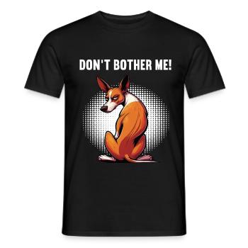 Ne me dérangez pas Podenco Podencos Podencos Amants de Podenco - T-shirt homme - noir - Devant - AI Model Male 178 light (178cm)