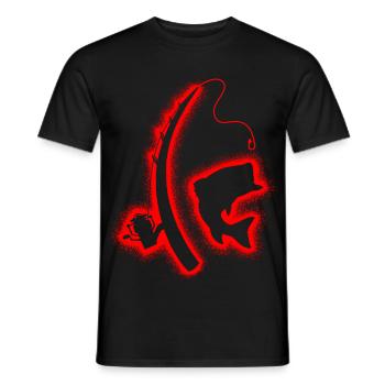 Pêche Pêche Hommes Enfants Garçons Pêcheurs - T-shirt homme - noir - Devant - AI Model Male 178 light (178cm)