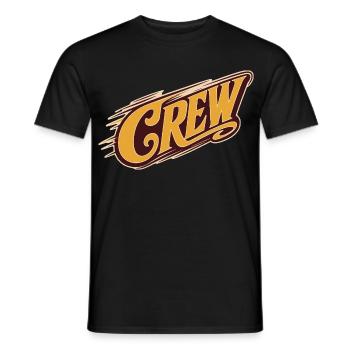 équipage - T-shirt homme - noir - Devant - AI Model Male 178 light (178cm)