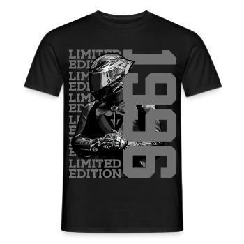 LIMITED EDITION 1996 MOTORCYCLE 30TH BIRTHDAY - Men's T-Shirt - black - Front - AI Model Male 178 light (178cm)