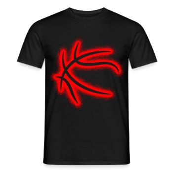 Basketballer Kinder Damen Herren Basketball - Männer T-Shirt - Schwarz - Vorne - AI Model Male 178 light (178cm)