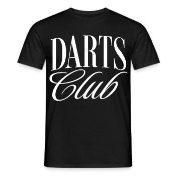 Club de fléchettes - T-shirt homme - noir - Devant - AI Model Male 178 light (178cm)