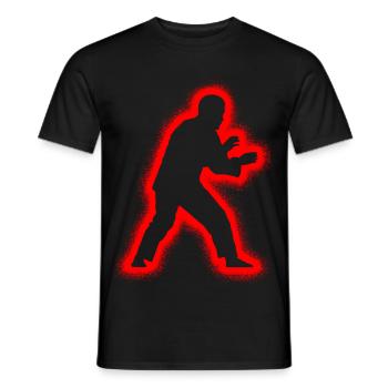 Judoka arts martiaux hommes Enfants Garçons Judo - T-shirt homme - noir - Devant - AI Model Male 178 light (178cm)