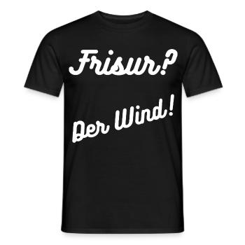 Heimatliebe Nord/coiffure ? - T-shirt homme - noir - Devant - AI Model Male 178 light (178cm)