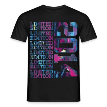 COOL 12 JAHRE LIMITED EDITION 2014 12. GEBURTSTAG - Männer T-Shirt - Schwarz - Vorne - AI Model Male 178 light (178cm)