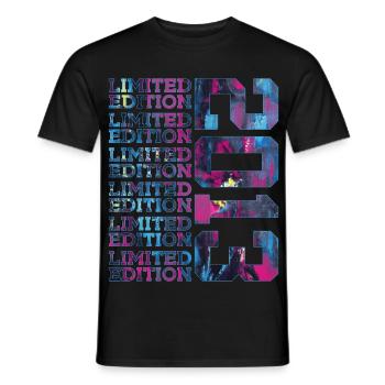 COOL 13 ANS ÉDITION LIMITÉE 2013 13E ANNIVERSAIRE - T-shirt homme - noir - Devant - AI Model Male 178 light (178cm)