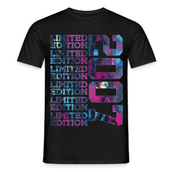 COOL 19 ANS ÉDITION LIMITÉE 2007 19E ANNIVERSAIRE - T-shirt homme - noir - Devant - AI Model Male 178 light (178cm)