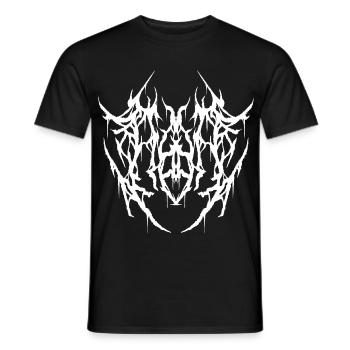 Dead Heart - Männer T-Shirt - Schwarz - Vorne - AI Model Male 178 light (178cm)
