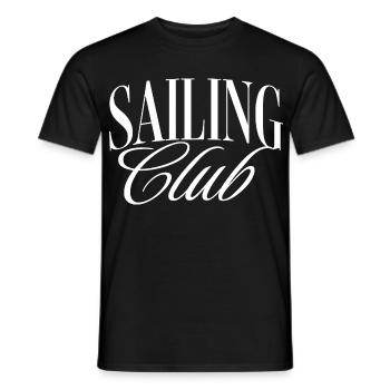 Sailing Club - Männer T-Shirt - Schwarz - Vorne - AI Model Male 178 light (178cm)