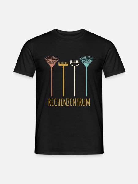 Gärtner Hobbygärtner Rechenzentrum - Männer T-Shirt - Schwarz