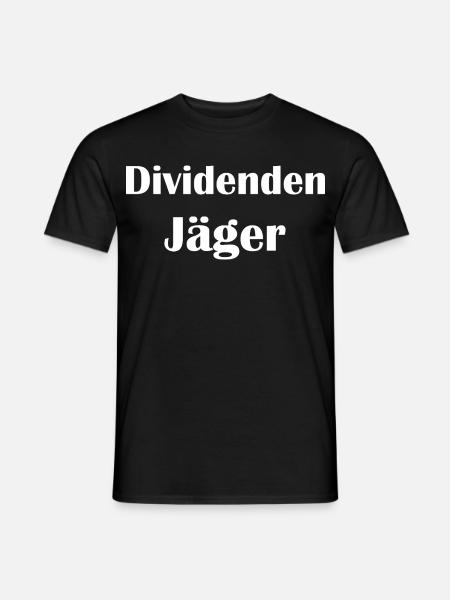 Der Dividendenjäger - Männer T-Shirt - Schwarz