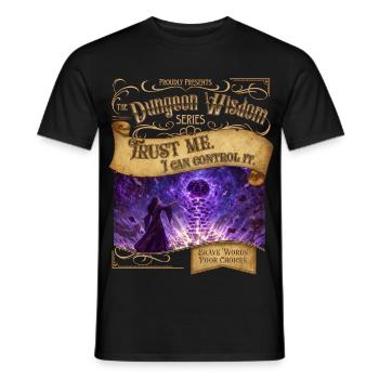 I Can Control It - Men's T-Shirt - black - Front - AI Model Male 178 light (178cm)