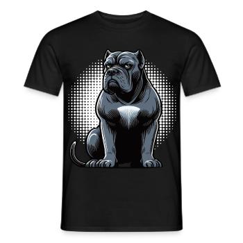 Canne Corso Cane Corsos Corso Hélic Corso Propriétaire - T-shirt homme - noir - Devant - AI Model Male 178 light (178cm)