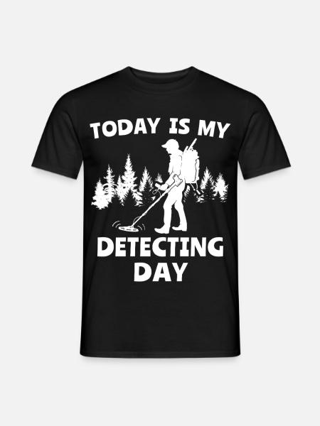 Metalldetektor - Männer T-Shirt - Schwarz
