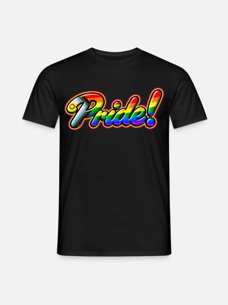 Pride-Progress-Intersex - Männer T-Shirt - Schwarz