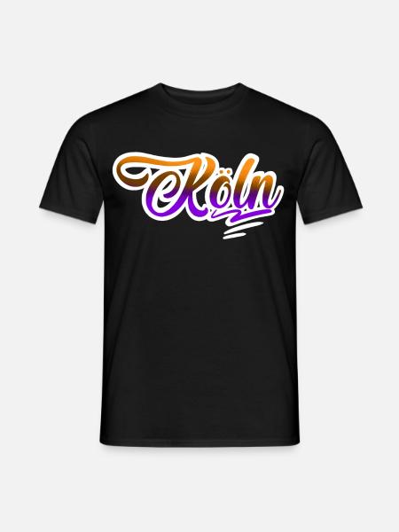 Köln - Männer T-Shirt - Schwarz