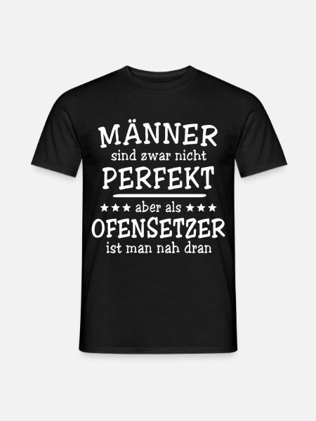 Ofensetzer Männer - Männer T-Shirt - Schwarz