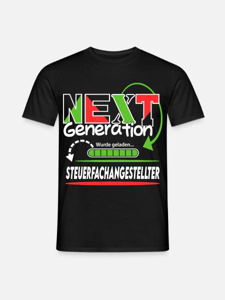 Steuerfachangestellter Next Generation Beruf Mann - Männer T-Shirt - Schwarz