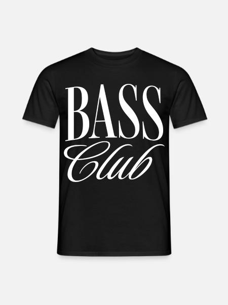 Bass Club - Männer T-Shirt - Schwarz