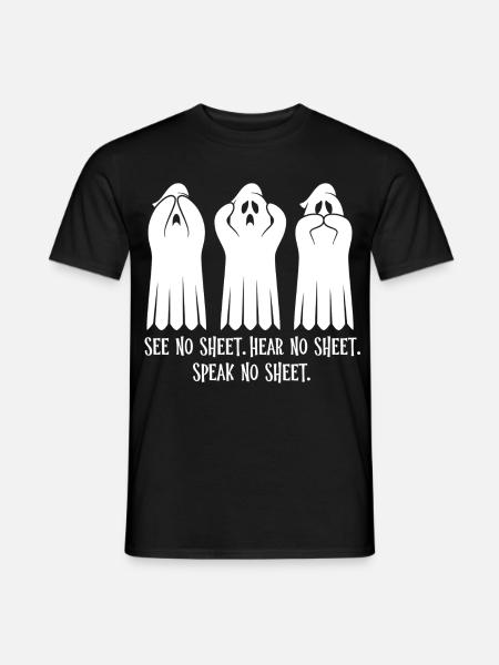Drei weise Geister - Männer T-Shirt - Schwarz
