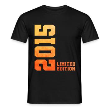11. Geburtstag limited edition 2015 jahrgang 2015 - Männer T-Shirt - Schwarz - Vorne - AI Model Male 178 light (178cm)