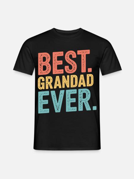 Bester Opa aller Zeiten - Männer T-Shirt - Schwarz