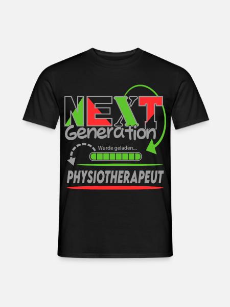 Physiotherapeut Next Generation Beruf Arbeit Mann - Männer T-Shirt - Schwarz