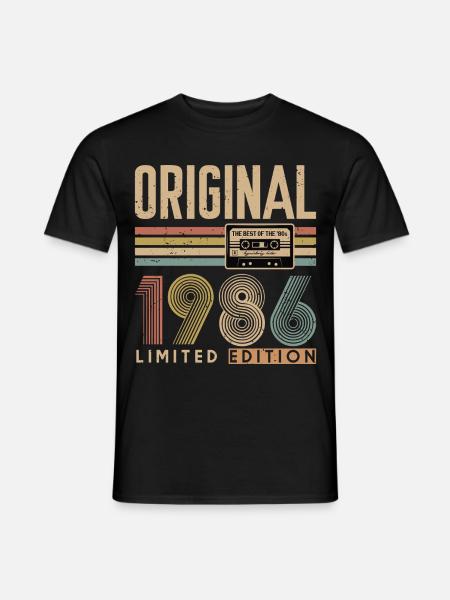 40. Geburtstag, 40 Jahre - Männer T-Shirt - Schwarz
