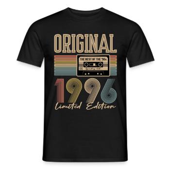 30. Geburtstag, 30 Jahre - Männer T-Shirt - Schwarz - Vorne - AI Model Male 178 light (178cm)