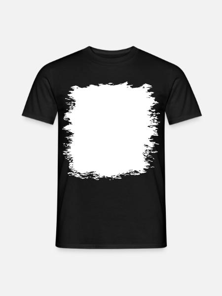 Grunge Textur Hintergrund (Used Look) - Männer T-Shirt - Schwarz
